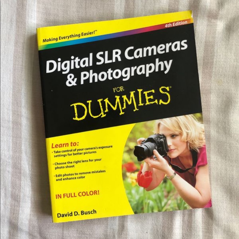Digital Cameras & Photography for dummies